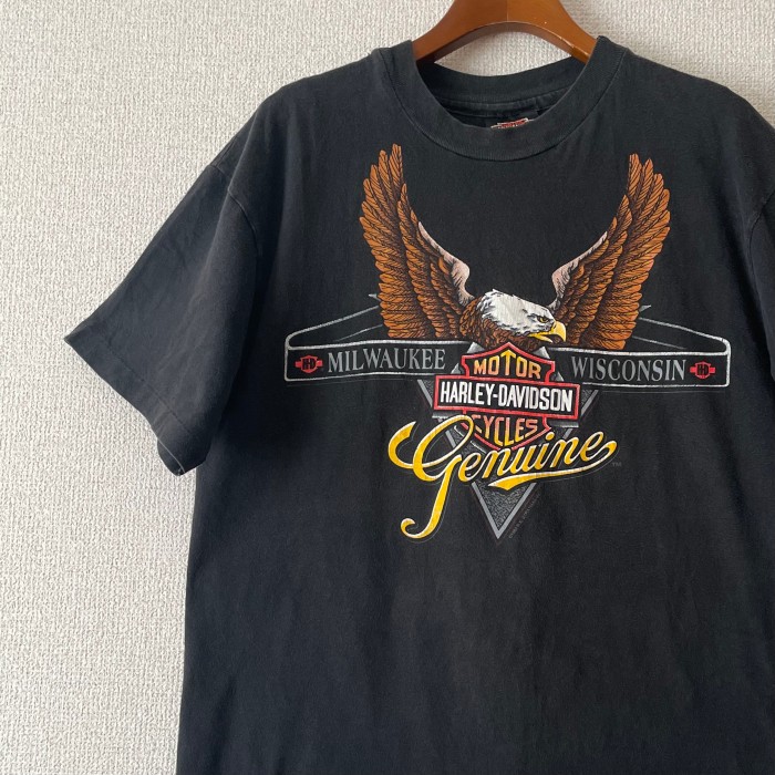 90s USA ハーレー ダビッドソン Tシャツ ヴィンテージ Harley Davidson 