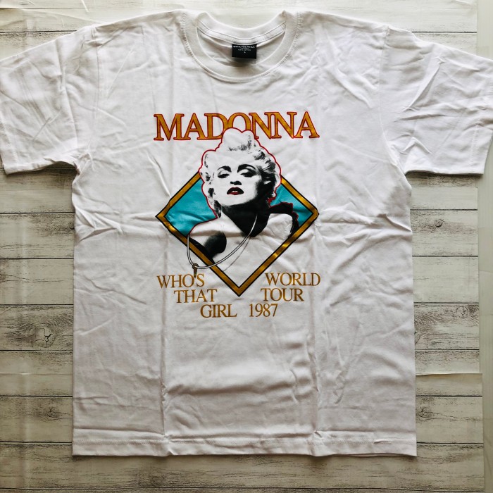 状態Madonna Tシャツ 90s XL マドンナ バンT ヴィンテージ ツアーT