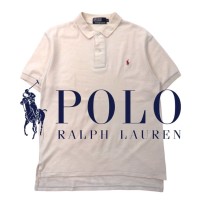 Polo by Ralph Lauren ポロシャツ L ホワイト コットン スモールポニー刺繍 | Vintage.City 古着屋、古着コーデ情報を発信