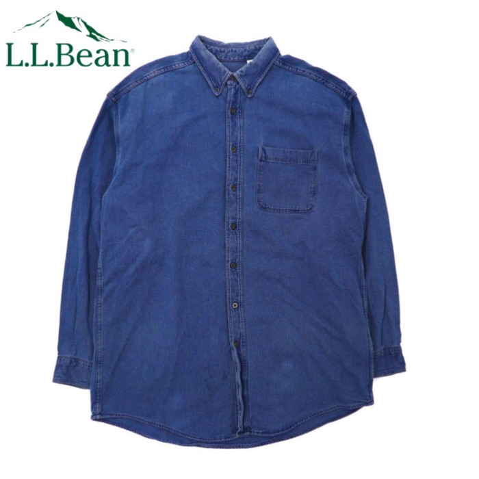 L.L.Bean ボタンダウンシャツ XL ブルー 鹿の子 コットン | Vintage.City Vintage Shops, Vintage Fashion Trends