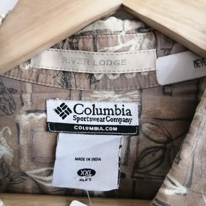 Columbia design shirt | Vintage.City 빈티지숍, 빈티지 코디 정보