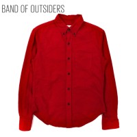 BAND OF OUTSIDERS ボタンダウンシャツ S レッド USA製 | Vintage.City 古着屋、古着コーデ情報を発信