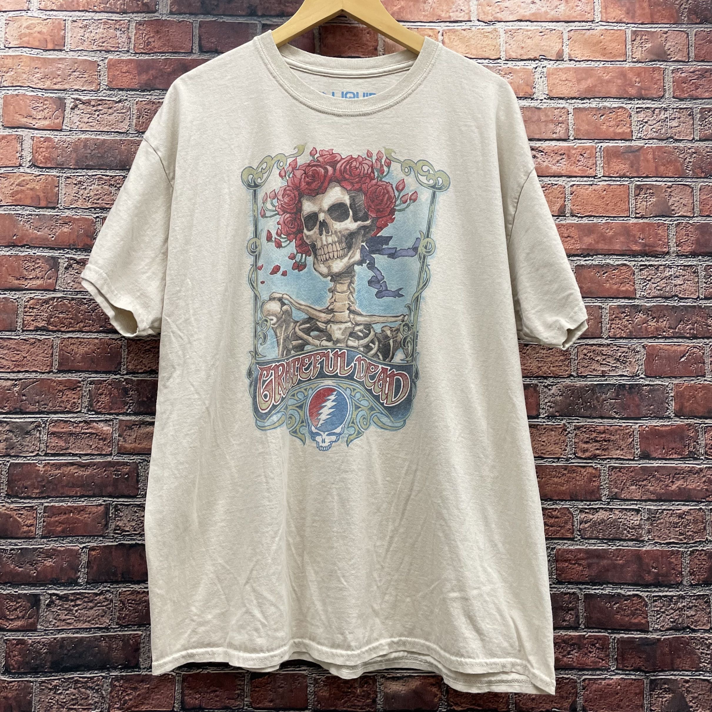 00s Grateful Dead グレイトフルデッド Tシャツ バンT バンド ロックT ドクロ ガイコツ ロゴ XL | Vintage.City