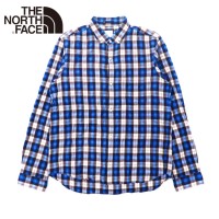 THE NORTH FACE ボタンダウンシャツ XL ブルー チェック コットン NR11248H | Vintage.City 古着屋、古着コーデ情報を発信