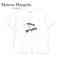 Maison Margiela プリントTシャツ 52 ホワイト イタリア製 ライン1 未使用品 | Vintage.City 빈티지숍, 빈티지 코디 정보