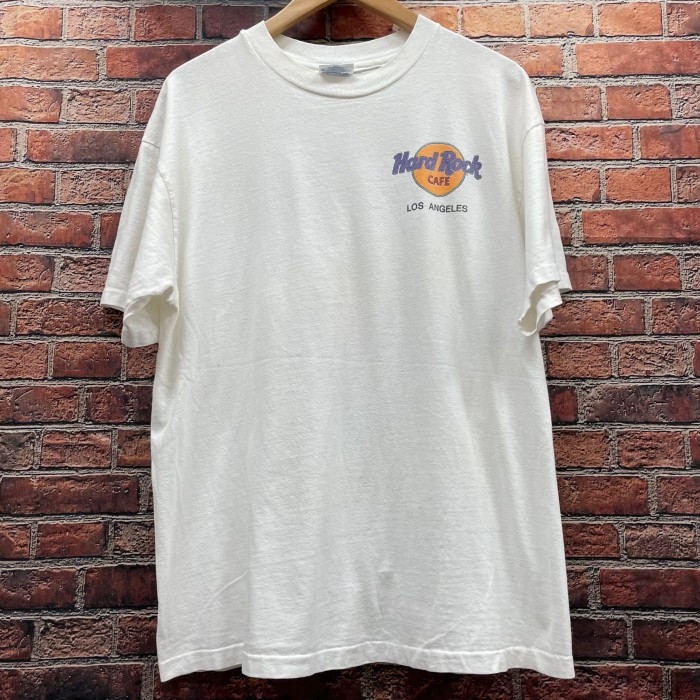 90s USA製 グレー バックプリント 半袖Tシャツ ヘインズ vintage
