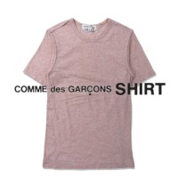 COMME des GARCONS SHIRT クルーネックTシャツ M ピンク コットン ターキー製 | Vintage.City 古着屋、古着コーデ情報を発信