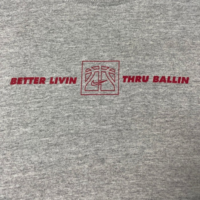 00年代 Nike ナイキ ”better livin thru ballin ”  ロゴ バックプリント ノースリーブ メンズM | Vintage.City 빈티지숍, 빈티지 코디 정보
