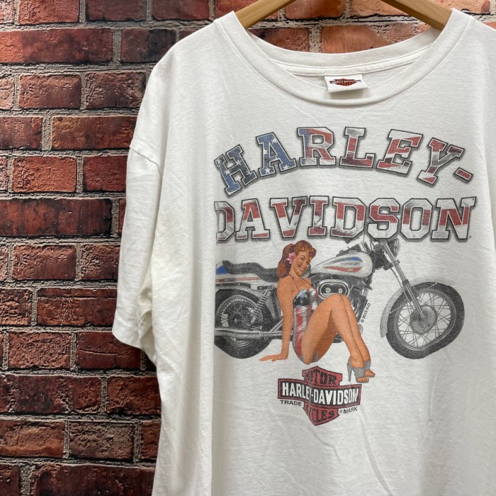 ハーレーダビッドソン Harley-Davidson Tシャツ ロゴ ハーレーガール