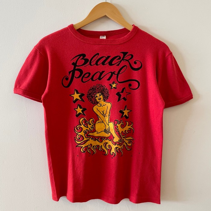 Black pearl T-shirts | Vintage.City 빈티지숍, 빈티지 코디 정보