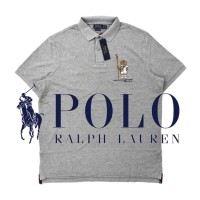 POLO RALPH LAUREN ポロシャツ XL グレー コットン CLASSIC FIT ポロベア 未使用品 | Vintage.City 古着屋、古着コーデ情報を発信