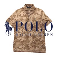 POLO GOLF RALPH LAUREN ポロシャツ S ブラウン カモフラ コットン ペルー製 | Vintage.City 古着屋、古着コーデ情報を発信