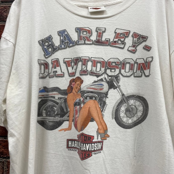 ハーレーダビッドソン Harley-Davidson Tシャツ ロゴ ハーレーガール