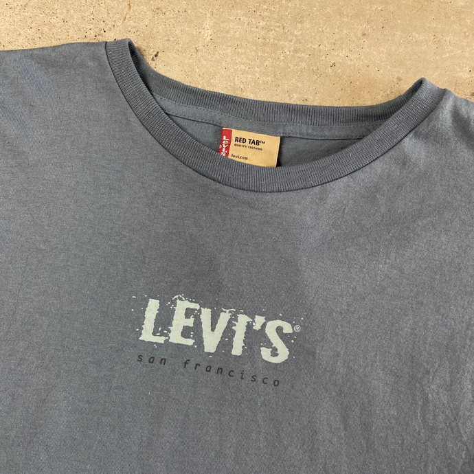 デッドストック 90年代 USA製 Levi's リーバイス RED TAB ロゴプリント 