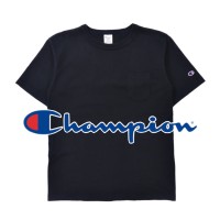 USA製 Champion ヘビーウェイトTシャツ M ネイビー コットン T1011 | Vintage.City 古着屋、古着コーデ情報を発信