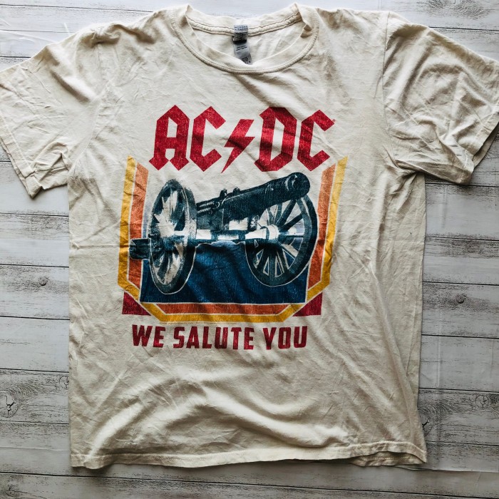 AC⚡︎DC M バンド Tシャツ ロック Tシャツ | Vintage.City