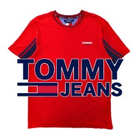TOMMY JEANS ビッグサイズ Tシャツ L レッド コットン 90年代 エジプト製 | Vintage.City Vintage Shops, Vintage Fashion Trends
