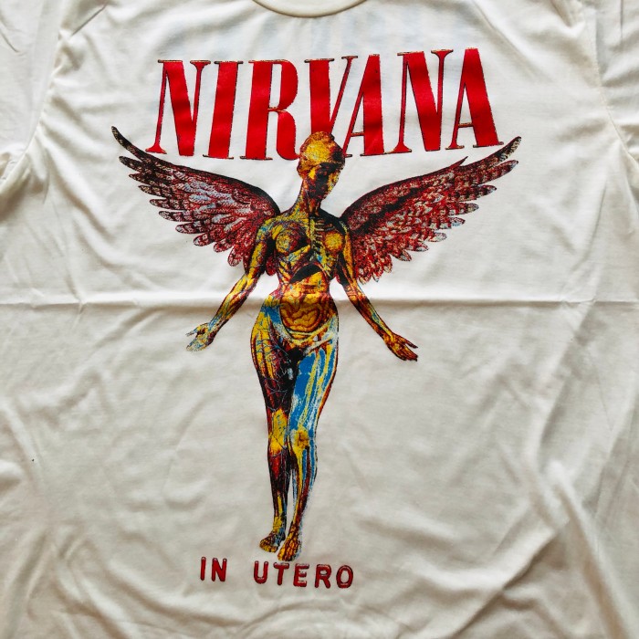 ニルヴァーナ Nirvana IN UTERO TOUR XL バンド Tシャツ ロック T 