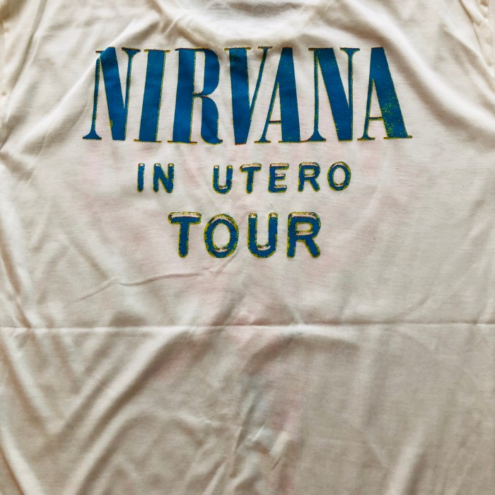 ニルヴァーナ Nirvana IN UTERO TOUR XL バンド Tシャツ ロック