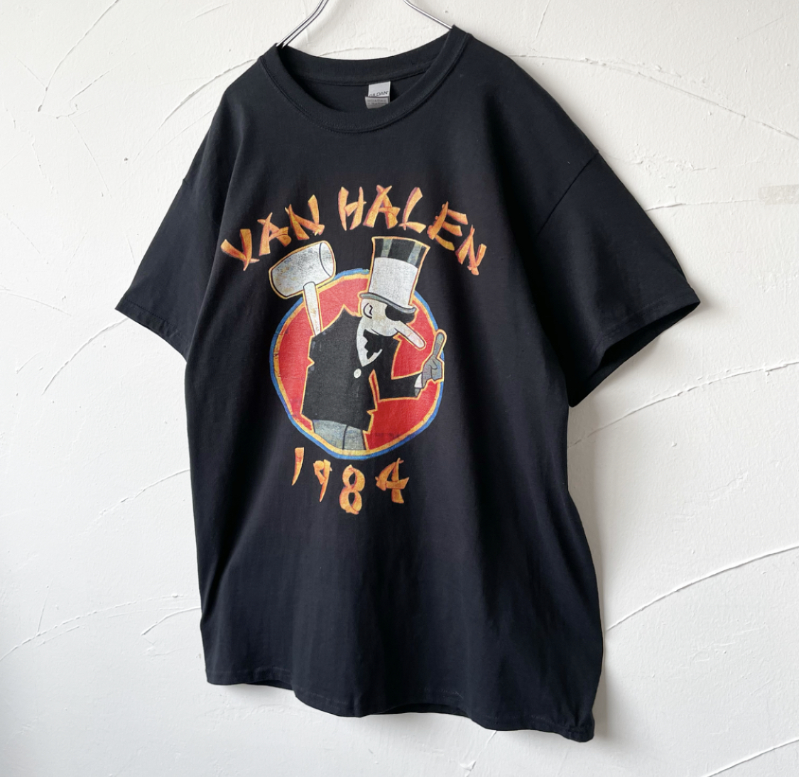 VAN HALEN printed T-shirt ヴァン・ヘイレン バンドTシャツ | Vintage.City