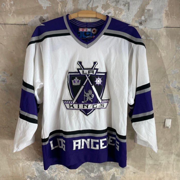 NHL ロサンゼルス・キングス ゲームシャツ ヴィンテージ M | Vintage.City