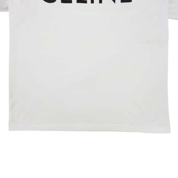 CELINE セリーヌ ロゴTシャツ コットン S ホワイト ブラック 2X314916G | Vintage.City 古着屋、古着コーデ情報を発信