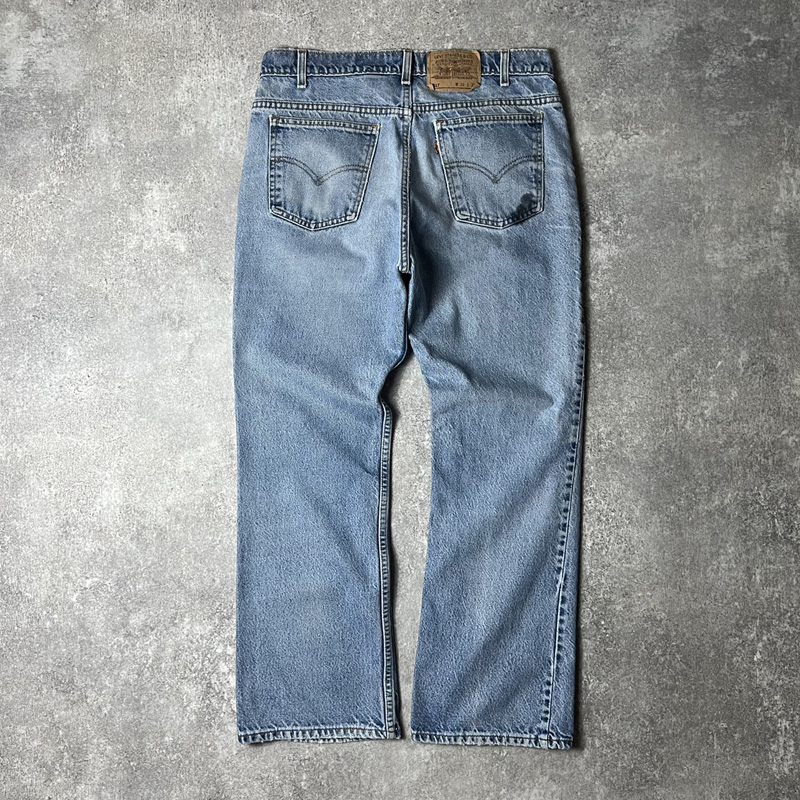 ヒゲ 90s USA製 Levis 517 フレア デニム パンツ 36 30 / 90年代 ...