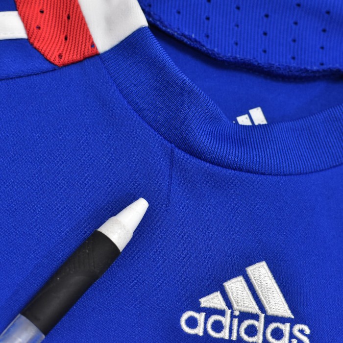キッズ140 adidas アディダス フランス代表 サッカー ゲームシャツ 07/08 ユニフォーム Kids140 adidas 07/08 France football game shirt | Vintage.City 古着屋、古着コーデ情報を発信
