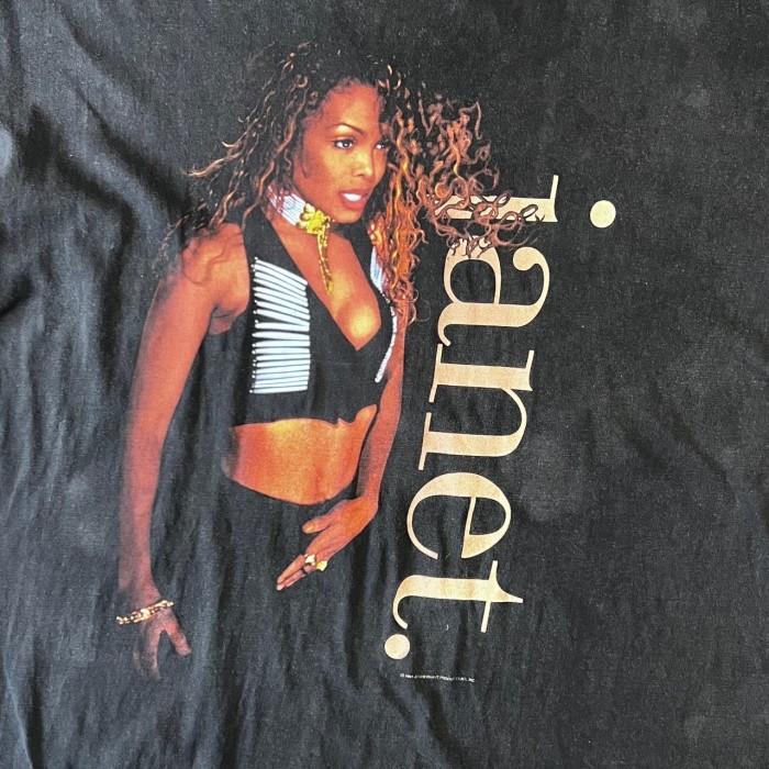 90-00's Janet Jackson ジャネットジャクソン Tシャツ XL