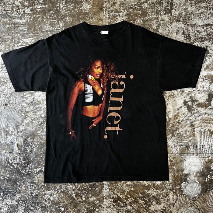 90's Janet Jackson/ジャネットジャクソン アーティストTシャツ バンド ...