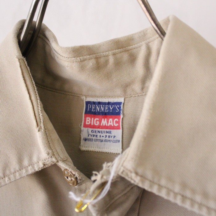 1950’S～BIGMAC　マチ付きワークシャツ　081014 | Vintage.City 古着屋、古着コーデ情報を発信