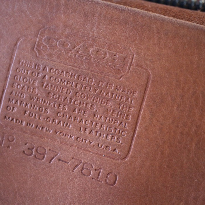 1970’S～80’S　COACH　レザーショルダーバック　081053 | Vintage.City 古着屋、古着コーデ情報を発信