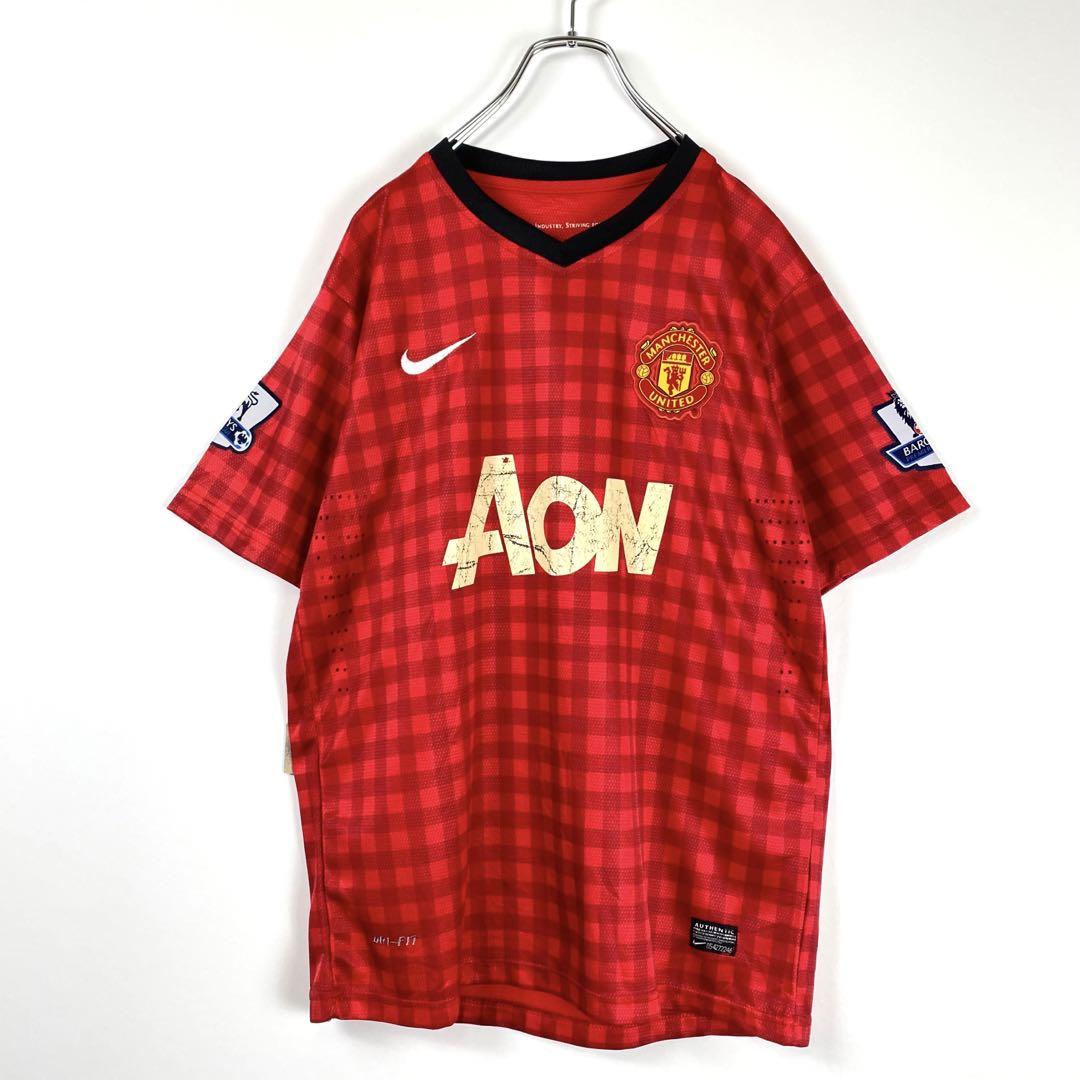 NIKEマンチェスターユナイテッド2013年製ユニフォーム(サッカーシャツ)XL