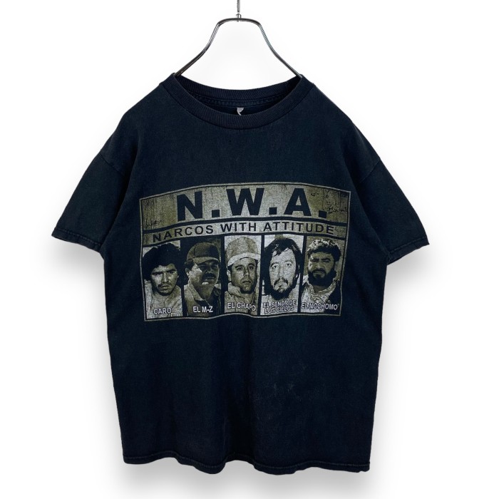 N.W.A 半袖パロディTシャツ メキシコカルテル 麻薬組織 アルスタイル