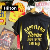 60s ヒルトン ヴィンテージ ボーリングシャツ サイズ36 ブラック USA製 8250 | Vintage.City 빈티지숍, 빈티지 코디 정보