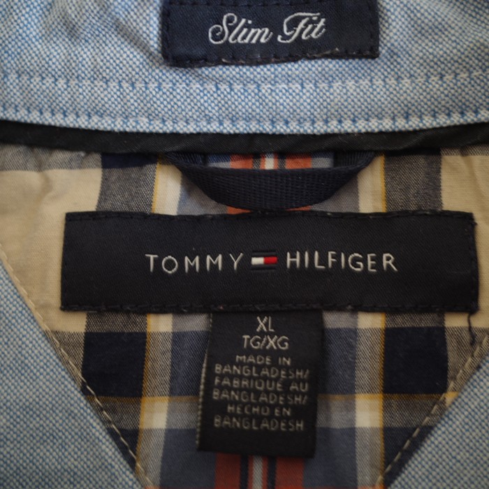 US古着 TOMMY HILFIGER トミー ヒルフィガー チェック シャツ XL | Vintage.City 빈티지숍, 빈티지 코디 정보