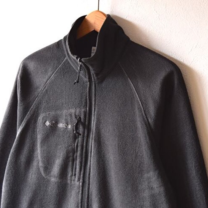 コロンビア アウトドア インナー フリースジャケット メンズS Columbia ブラック 黒色 @DD0045 | Vintage.City 古着屋、古着コーデ情報を発信
