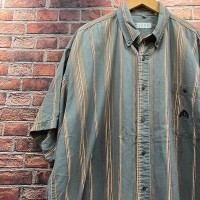 90s IZOD アイゾッド シャツ ストライプシャツ ストライプ ビックサイズ 刺繍 ポケットXL | Vintage.City 古着屋、古着コーデ情報を発信