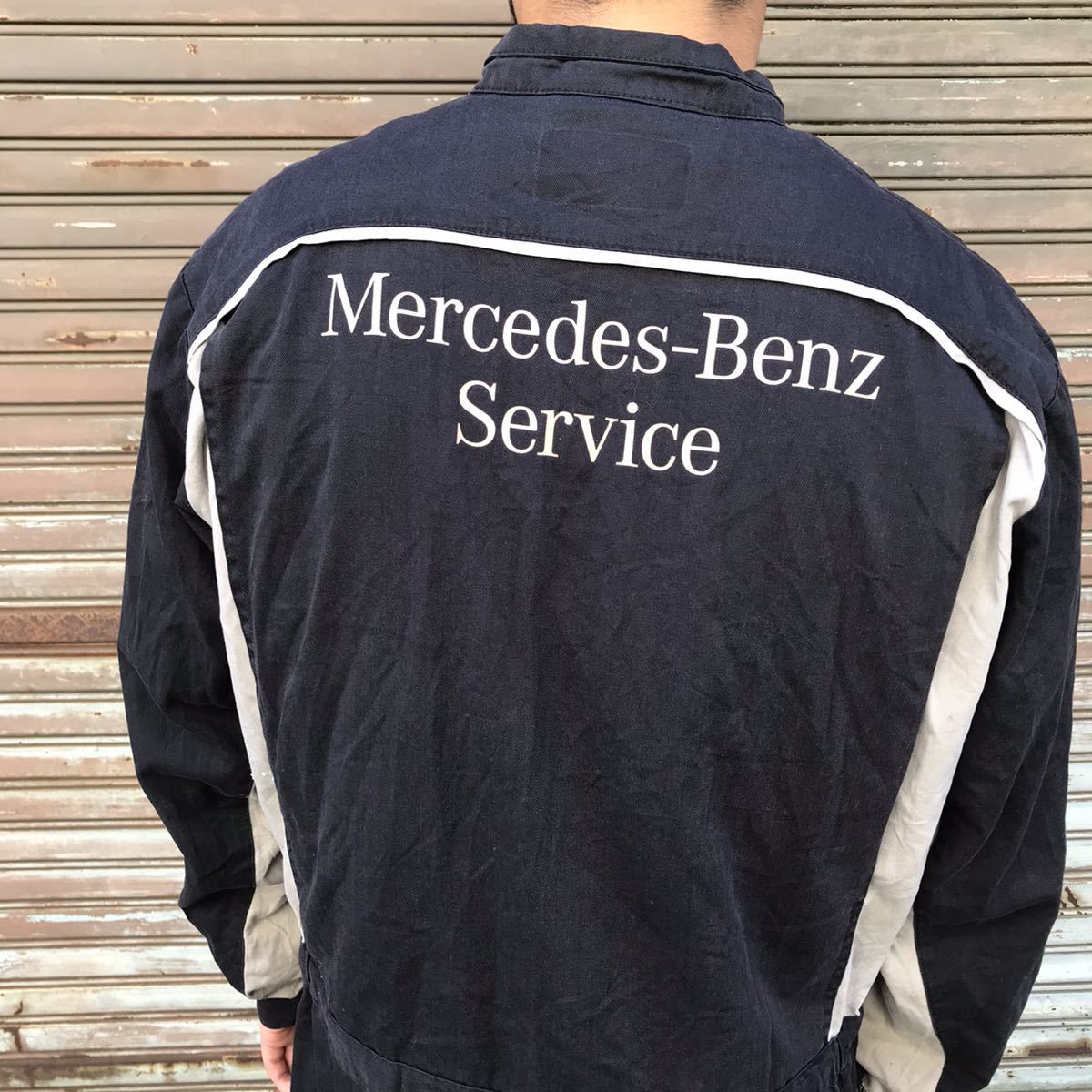 非売品　Mercedes-Benz メルセデスベンツ　ハーフジップブルゾン　黒