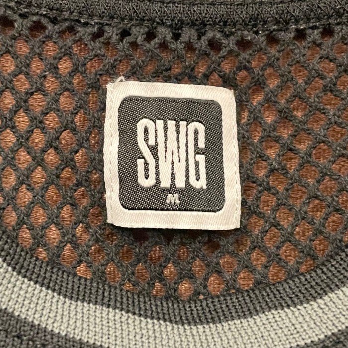 SWAGGER メッシュタンクトップ ブラック Mサイズ | Vintage.City 古着屋、古着コーデ情報を発信