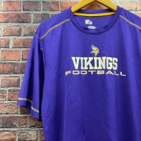 NFL エヌエフエル VIKINGS ミネソタ バイキングス Tシャツ アメフト 半袖 L | Vintage.City 古着屋、古着コーデ情報を発信