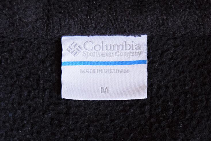 コロンビア アウトドア フリースベスト 黒色 ブラック Columbia レディースM @DD0063 | Vintage.City