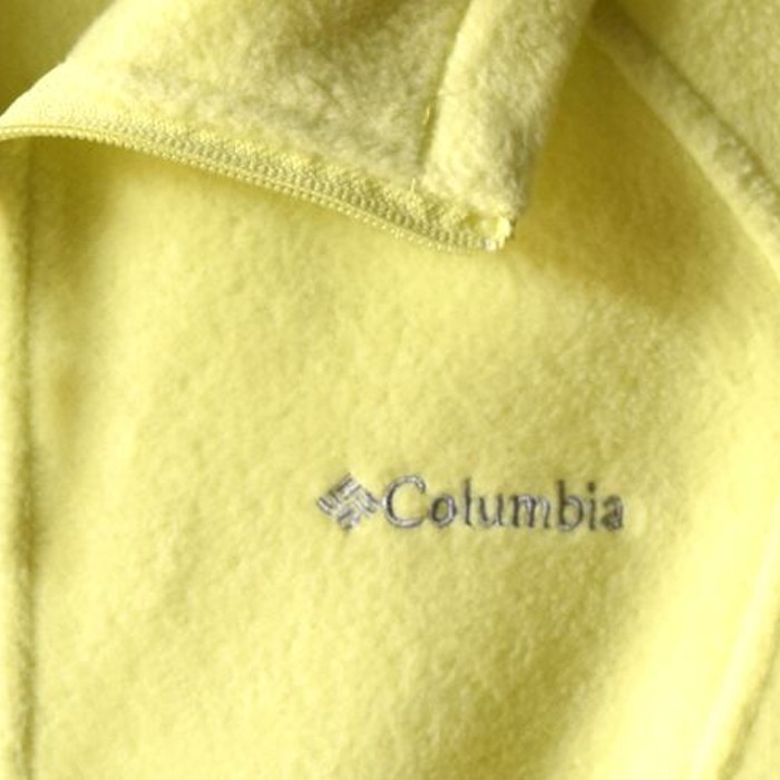 コロンビア アウトドア インナー フリースジャケット レモンイエロー 黄色 レディースL @DD0066 | Vintage.City 빈티지숍, 빈티지 코디 정보