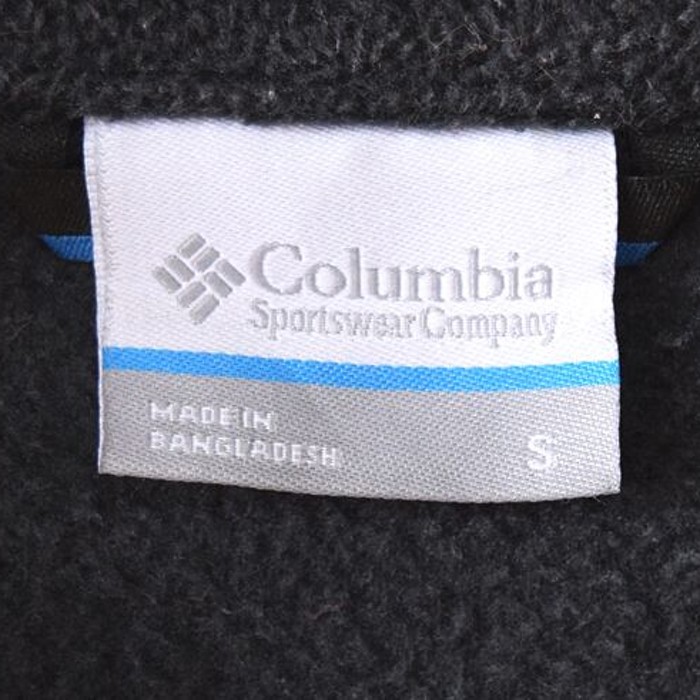 コロンビア アウトドア フルジップ フリースジャケット メンズS ブラック 黒色 Columbia 古着 @DD0139 | Vintage.City 빈티지숍, 빈티지 코디 정보
