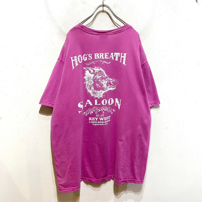 Tシャツ/カットソー(七分/長袖)HOGS BREATH SALOON vintageロンT - www ...