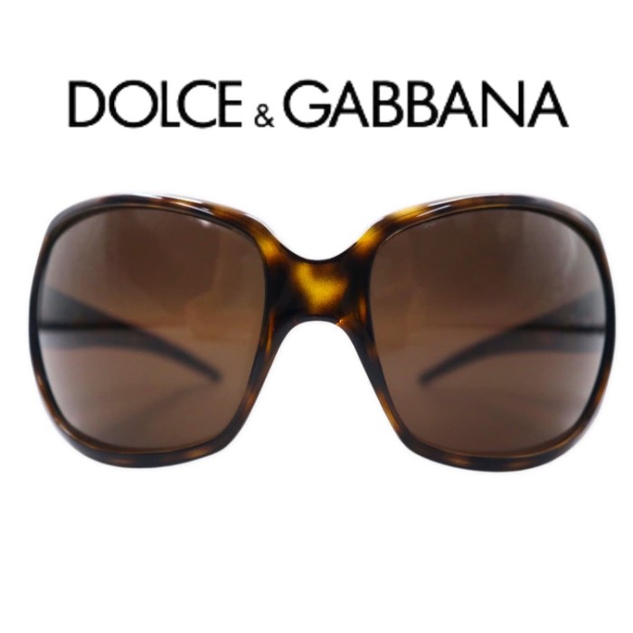 D&G DOLCE & GABBANA サングラス スクエア ベッコウ 8018 502 / 73 63