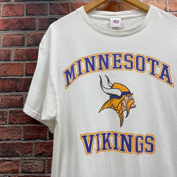 NFL Minnesota Vikings ミネソタ バイキングス 半袖シャツ メンズXL /eaa349116