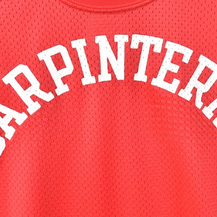 80S チャンピオン CARPINTERIA ロゴプリント メッシュ ノースリーブTシャツ ゲームシャツ レディースL ヴィンテージ @BB0597 | Vintage.City 빈티지숍, 빈티지 코디 정보