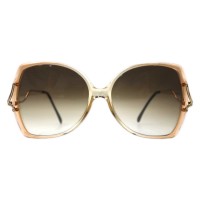 Vintage Sunglasses Square Oversize ヴィンテージ サングラス スクエア バタフライ LUXOTTICA イタリア製 クリアフレーム LITENAC ALEXIA-SUN AVANT-GARDE | Vintage.City 古着屋、古着コーデ情報を発信