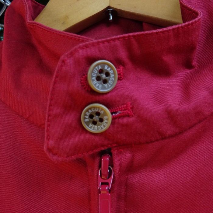 バラクータ ハリントンジャケット レッド 日本製 中チェック イングランド 赤 8310 | Vintage.City 古着屋、古着コーデ情報を発信